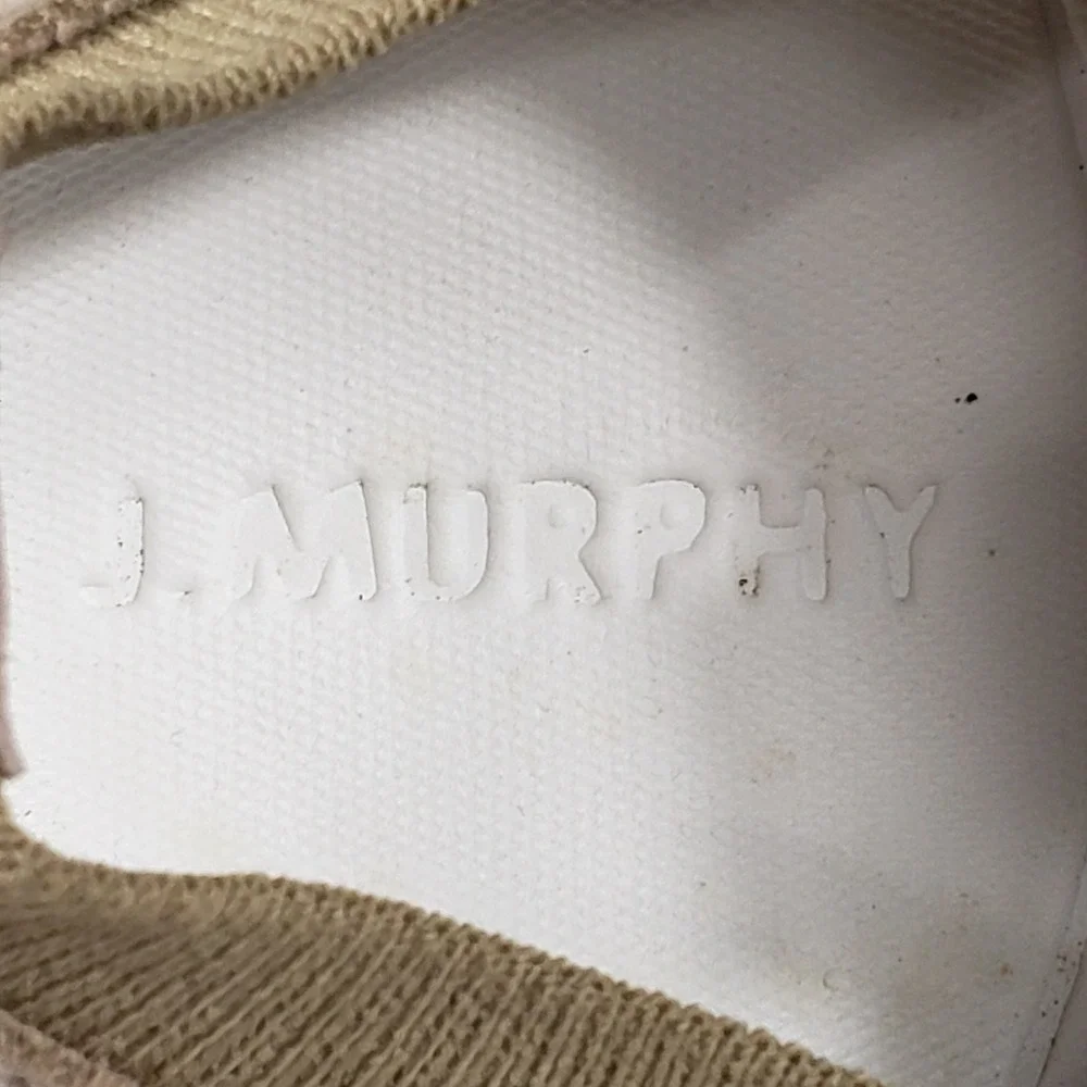J.Murphy Johnston & Murphy Mens 10.5M Tan‎ Knit Wingtip Oxford Shoes 59-1770